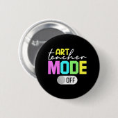 Badge Rond 5 Cm Mode enseignant désactivé (Devant & derrière)