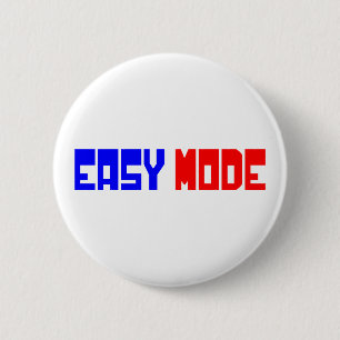 BADGE ROND 5 CM MODE FACILE