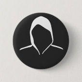 Badge Rond 5 Cm mode incognito (Devant)