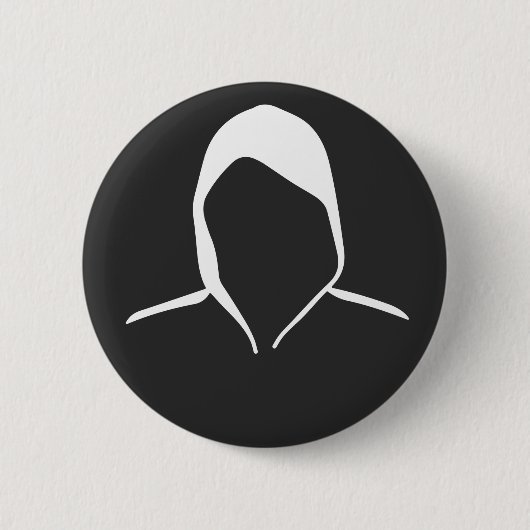 Badge Rond 5 Cm mode incognito (Devant)