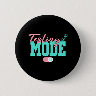 Badge Rond 5 Cm Mode Le Dernier Jour De L'École Jour De L'Examen E