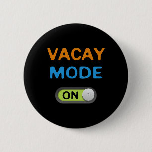 Badge Rond 5 Cm Mode Vacances Sur Plage Palmiers Croisière Ambianc