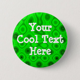 Badge Rond 5 Cm "Modèle de l'électricité II vert"