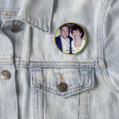 Badge Rond 5 Cm Modèle photo de l'anniversaire (En situation)