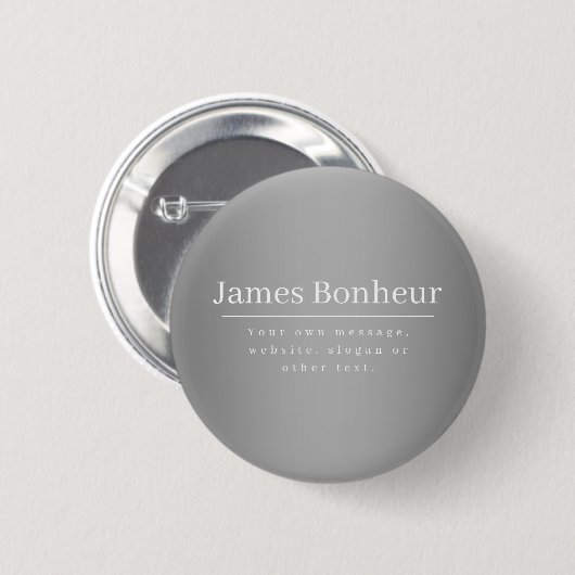 Badge Rond 5 Cm Modèle promotionnel modifiable pour les entreprise (Devant & derrière)