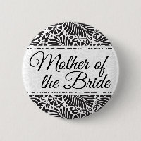 Moderne Baroque Floral Mère de la Mariée