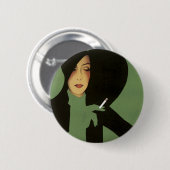 Badge Rond 5 Cm Modiano (Devant & derrière)