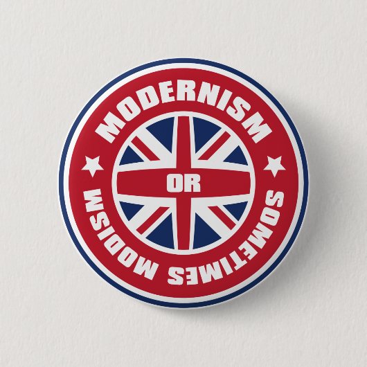 Badge Rond 5 Cm Mods (Devant)