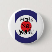 Badge Rond 5 Cm Mods pas complètement (Devant)