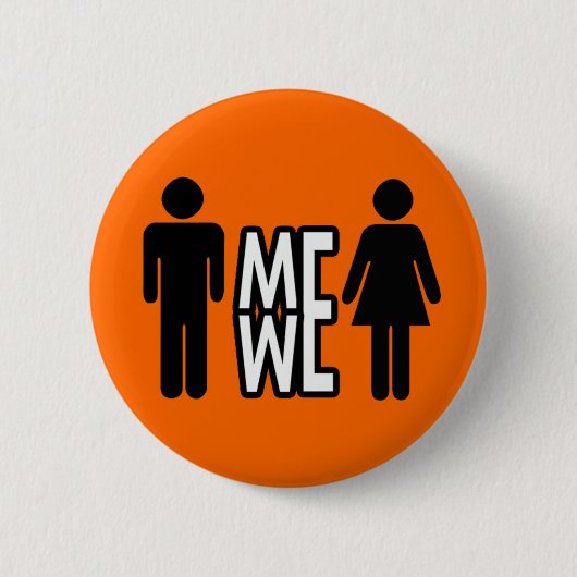 Badge Rond 5 Cm Moi et nous (Devant)