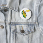 Badge Rond 5 Cm Moi tellement ringard  épi de maïs (En situation)