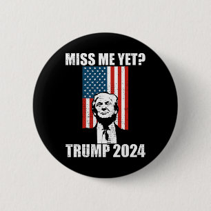 Badge Rond 5 Cm Moi, Trump 2024