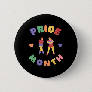 Badge Rond 5 Cm Mois de la fierté de juin