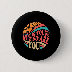 Badge Rond 5 Cm Mois de la sensibilisation à la santé La vie est d