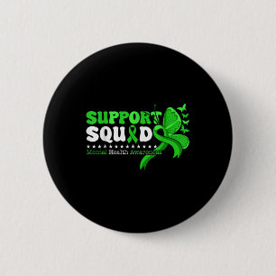 Badge Rond 5 Cm Mois de la sensibilisation à la santé mentale Ruba