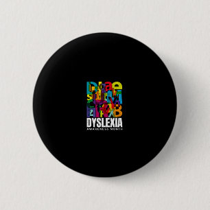 Badge Rond 5 Cm Mois de la sensibilisation Manches longues