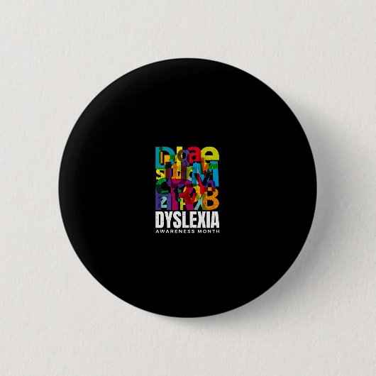 Badge Rond 5 Cm Mois de la sensibilisation Manches longues (Devant)