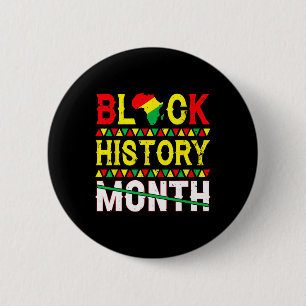 Badge Rond 5 Cm Mois de l'histoire des Noirs 247365 Culture du pat