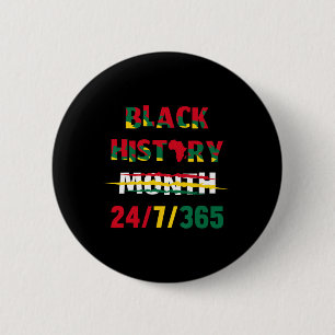 Badge Rond 5 Cm Mois de l'histoire des Noirs 247365 Histoire afro-