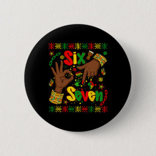 Badge Rond 5 Cm Mois de l'histoire des Noirs 67 Six Sept Meme Afri