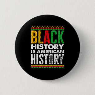 Badge Rond 5 Cm Mois de l'histoire des Noirs américains africains