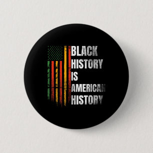 Badge Rond 5 Cm Mois de l'histoire des Noirs Femmes Drapeau afro-a