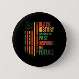 Badge Rond 5 Cm Mois de l'histoire des Noirs : Hommage au passé, i