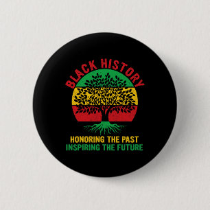 Badge Rond 5 Cm Mois de l'histoire des Noirs Hommage au passé Insp