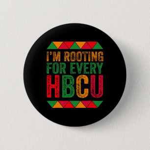 Badge Rond 5 Cm Mois de l'histoire des Noirs Je soutiens pour chaq