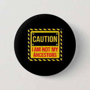 Badge Rond 5 Cm Mois De L'Histoire Noire Tant Que Je Suis Noir Je