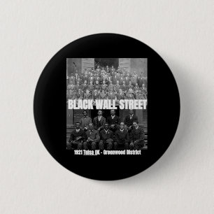Badge Rond 5 Cm Mois De L'Histoire Noire - Tusla - Fondateurs De L