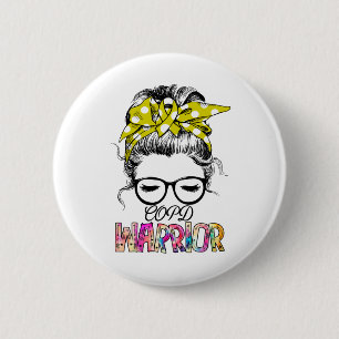 Badge Rond 5 Cm Mois de sensibilisation à la MPOC Cadeaux de ruba