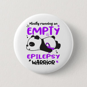 Badge Rond 5 Cm Mois de sensibilisation à l'épilepsie Cadeaux de