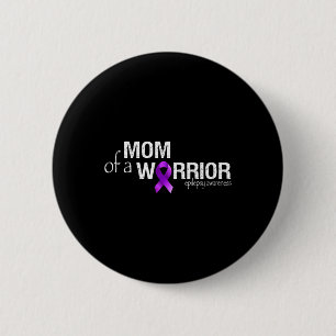 Badge Rond 5 Cm Mois De Sensibilisation À L'Épilepsie Maman D'Un G