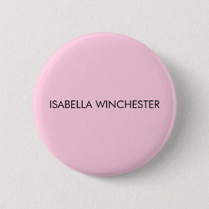 Badge Rond 5 Cm Mois de sensibilisation au cancer du sein coutume 