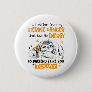 Badge Rond 5 Cm Mois de sensibilisation au cancer utérin Cadeaux