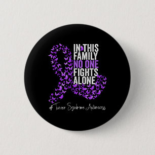 Badge Rond 5 Cm Mois de sensibilisation au syndrome de Turner Ruba