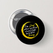 Badge Rond 5 Cm Mois de sensibilisation Je suis Sourd S'il vous pl (Devant & derrière)