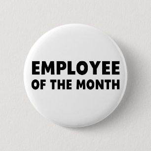 Badge Rond 5 Cm Mois des employés