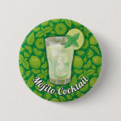 Badge Rond 5 Cm Mojito (Devant)