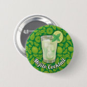 Badge Rond 5 Cm Mojito (Devant & derrière)