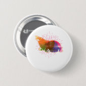 Badge Rond 5 Cm Mole Earth (Devant & derrière)