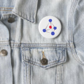 Badge Rond 5 Cm Molécule (En situation)