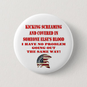 BADGE ROND 5 CM MOLON LABE