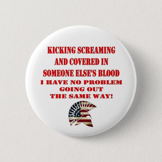 BADGE ROND 5 CM MOLON LABE (Devant)