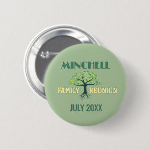 Badge Rond 5 Cm Moments amusants ! Réunion de famille personnalisé
