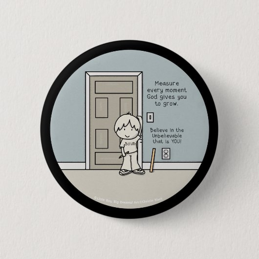Badge Rond 5 Cm Moments mesurables (Devant)