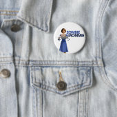Badge Rond 5 Cm Mommie Zombie (En situation)