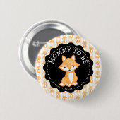 Badge Rond 5 Cm Mommy To Be Button Woodlands Thème (Devant & derrière)