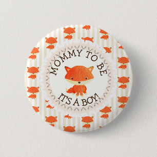 Badge Rond 5 Cm Mommy To Be Button Woodlands Thème